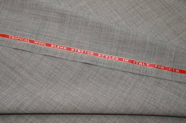 Vendita on line tessuto tasmania lana stretch grigio medio - prodotti