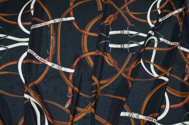 Vendita on line tessuto crepe de chine pura seta fantasia moda - occasioni e scampoli seta di