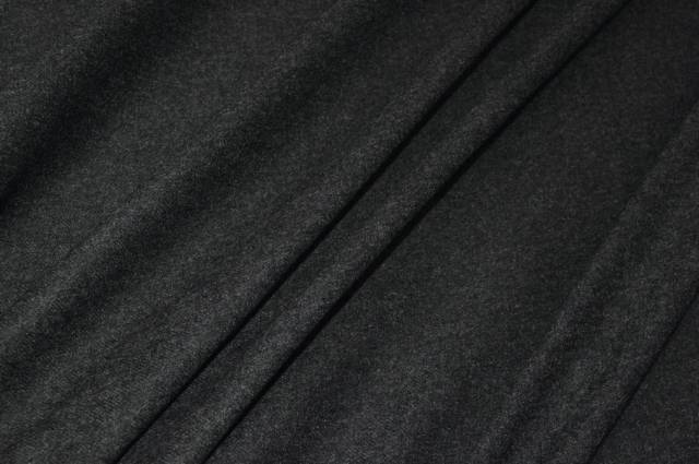 Vendita on line tessuto flanella pura lana grigio antracite - tessuti abbigliamento lana flanelle