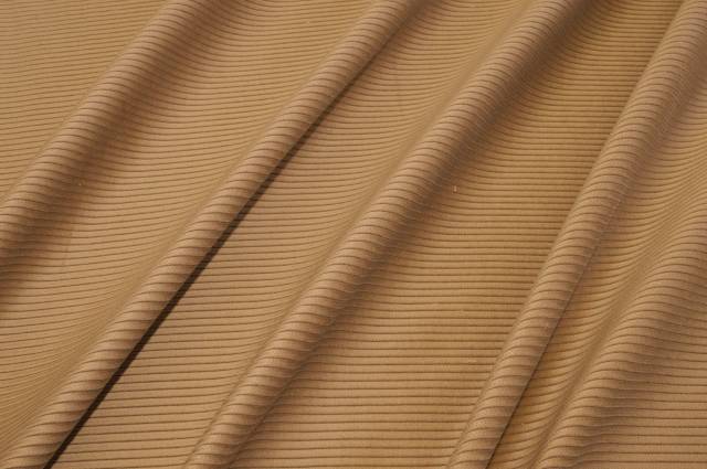 Vendita on line tessuto velluto a coste stretch 390 righe beige - tessuti abbigliamento velluti e ciniglie a