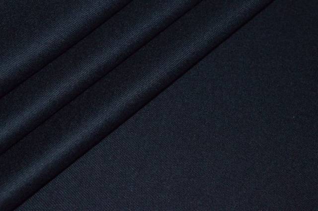 Vendita on line tessuto flanella pura lana blu navy - tessuti abbigliamento lana flanelle