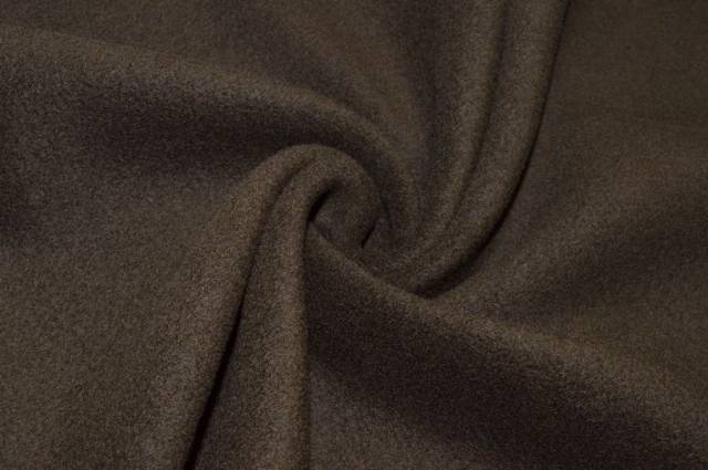 Vendita on line tessuto cappotto pura lana velour marrone - occasioni e scampoli lane e cashmere