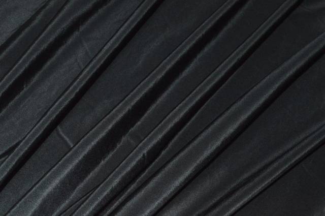Vendita on line tessuto taffeta leggero pura seta nero - tessuti abbigliamento taffetas / rasi / shantung