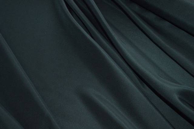 Vendita on line tessuto crepe de chine pura seta grigio piombo - tessuti abbigliamento sete