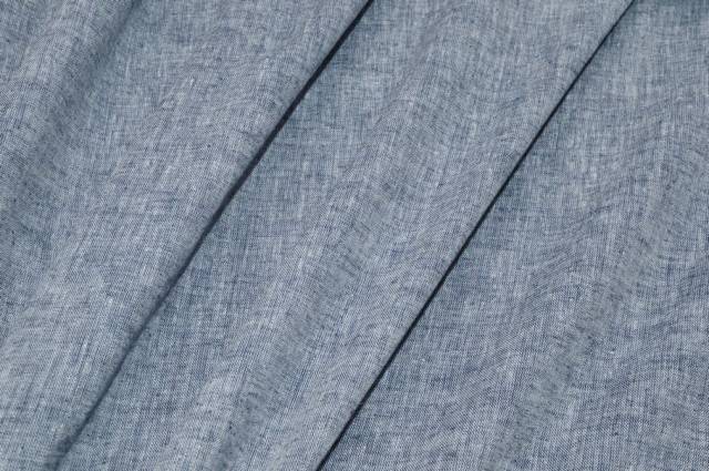 Vendita on line tessuto misto lino cotone effetto jeans - cotoni uniti vari 