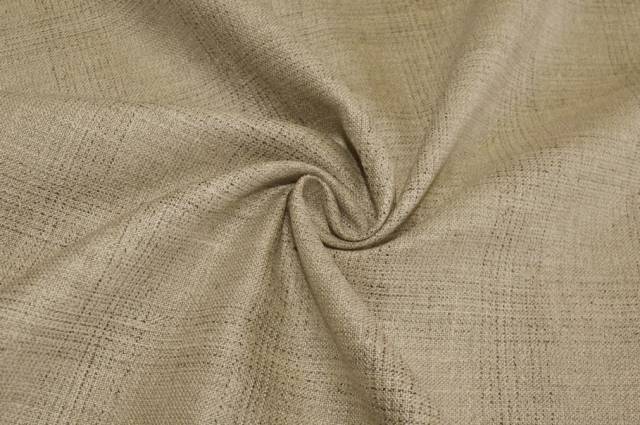 Vendita on line tessuto puro lino finestrato beige - tessuti abbigliamento lino
