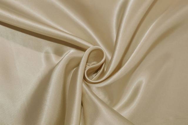 Vendita on line tessuto fodera saglia pura viscosa color champagne - tessuti abbigliamento fodere / adesivi