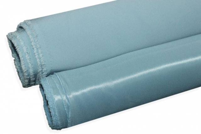 Vendita on line tessuto crepe cady color polvere con fodera stretch abbinata - tessuti abbigliamento poliestere 