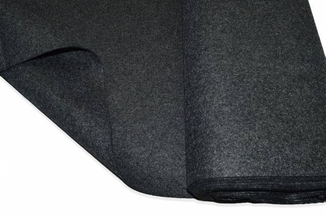 Vendita on line feltro 2 mm grigio antracite - ispirazioni feltro / pannolenci / juta