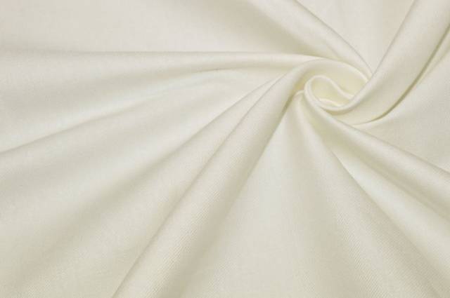 Vendita on line tessuto cotone elasticizzato bianco naturale - cotoni uniti vari 