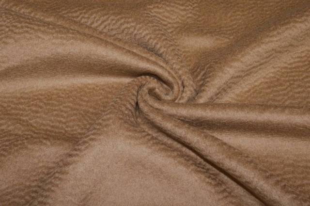 Vendita on line scampolo cappotto puro cashmere zibellinato cammello - tessuti abbigliamento lana cashmere