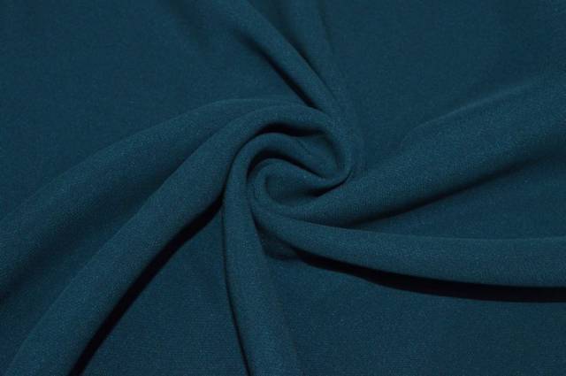 Vendita on line tessuto crepe cady pura seta blu oceano - tessuti abbigliamento crepe cady