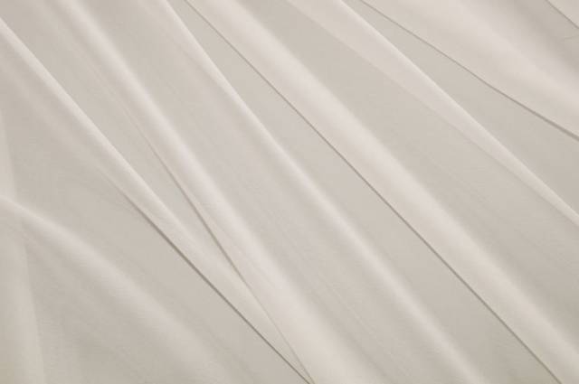 Vendita on line tessuto georgette color naturale - tessuti abbigliamento poliestere 