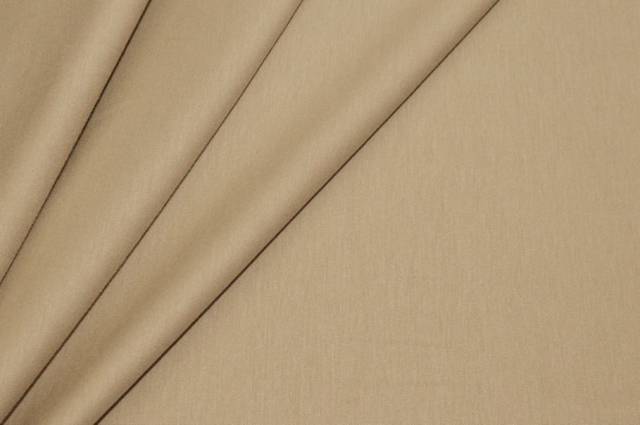 Vendita on line tessuto jersey punto roma in cotone beige - tessuti abbigliamento magline / jersey/tessuto in