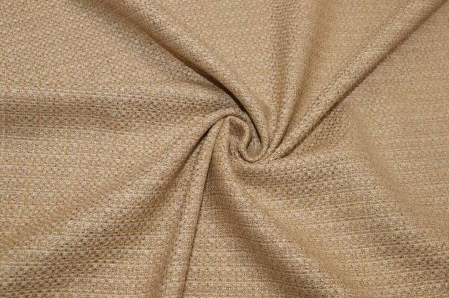 Vendita on line tessuto chanel misto lana seta beige - tessuti abbigliamento lana uomo/tailleur