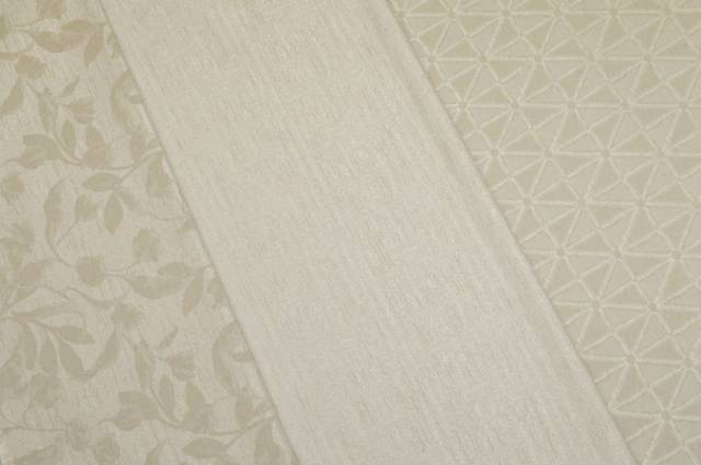 Vendita on line tessuto coordinati jacquard variante ecru - tessuti arredo casa
