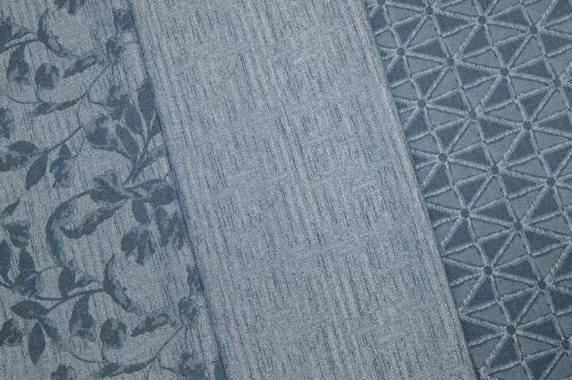 Vendita on line tessuto coordinati jacquard variante oceano - tessuti arredo casa