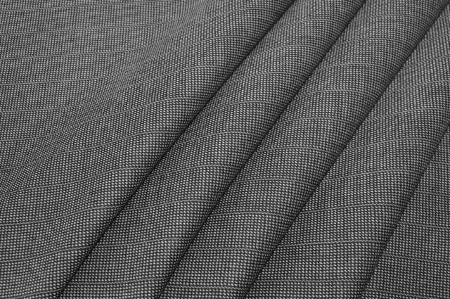 Vendita on line tessuto pura lana ermenegildo zegna grigio - tessuti abbigliamento lana gessati
