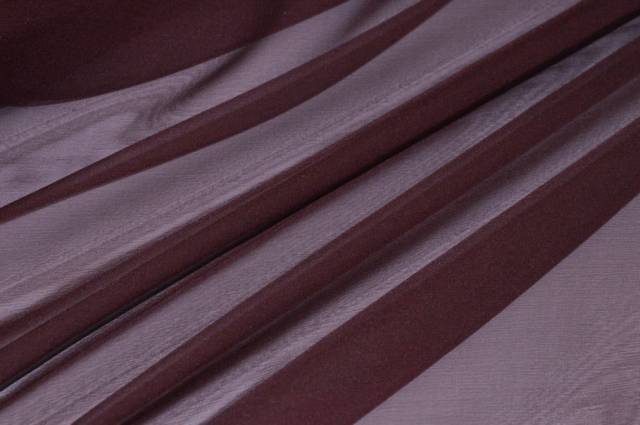 Vendita on line tessuto chiffon pura seta color vinaccia - tessuti abbigliamento sete