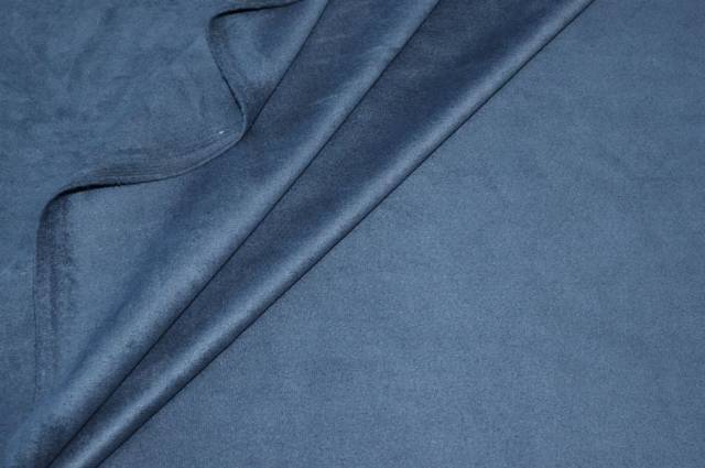 Vendita on line tessuto scamosciato color avio - tessuti abbigliamento ecopelle