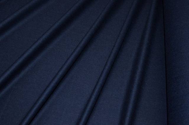 Vendita on line tessuto flanella pura lana blu - tessuti abbigliamento lana flanelle