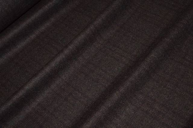 Vendita on line tessuto flanella pura lana marrone scuro quadro bordeaux - tessuti abbigliamento lana scozzesi e quadri