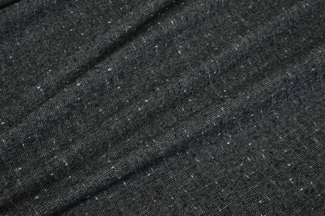 Vendita on line tessuto pura lana tweed grigio - tessuti abbigliamento lana spinati e