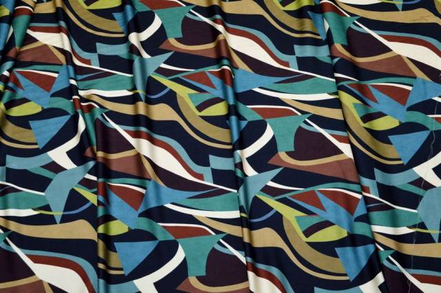 Vendita on line tessuto pura viscosa fantasia moda multicolor 116 - occasioni e scampoli tessuti fantasie 