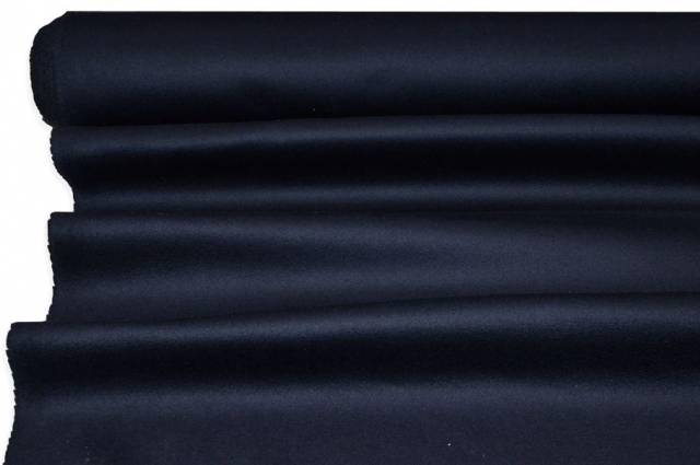 Vendita on line tessuto cappotto double misto cashmere blu - tessuti abbigliamento cashmere
