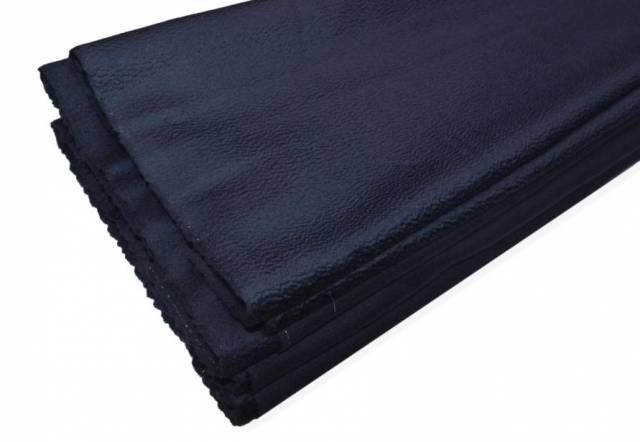 Vendita on line scampoli cappotto puro cashmere zibellinato blu - tessuti abbigliamento