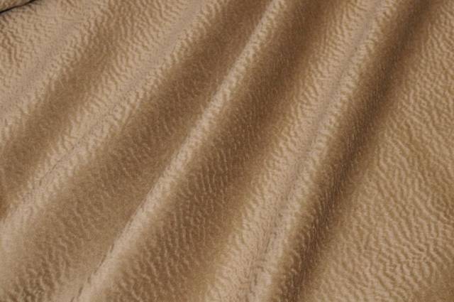Vendita on line scampolo cappotto puro cashmere zibellinato cammello 150x120 cm - occasioni e scampoli