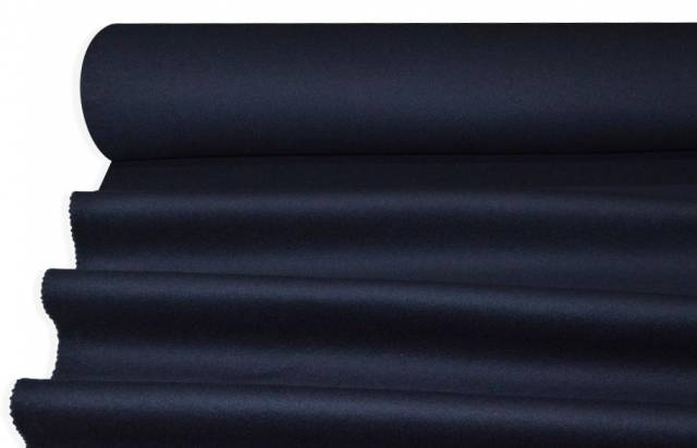 Vendita on line tessuto cappotto misto cashmere blu - prodotti