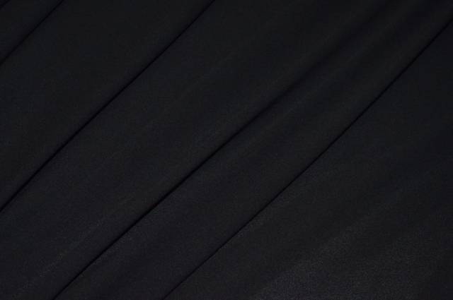 Vendita on line tessuto crepe georgette in seta nero - occasioni e scampoli seta di
