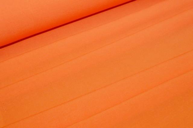 Vendita on line tessuto misto lino viscosa arancio - tessuti abbigliamento lino