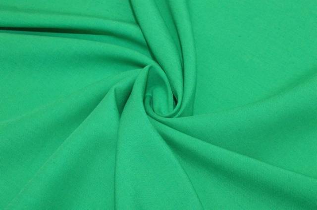 Vendita on line tessuto misto lino viscosa verde - tessuti abbigliamento lino