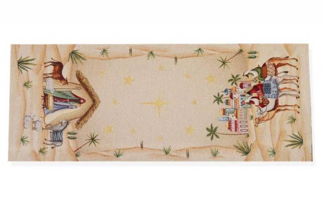 Vendita on line gobelin natale 15276 runner cm 40x100 - tessuti arredo casa