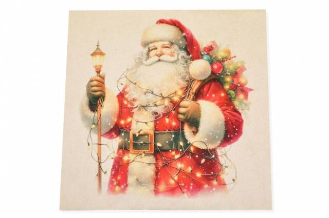 Vendita on line pannello babbo natale disegno 1 misura cm 47x47 - prodotti