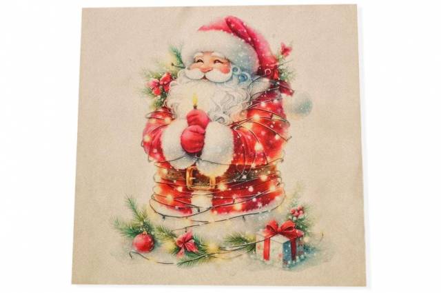 Vendita on line pannello babbo natale disegno 4 misura cm 47x47 - ispirazioni