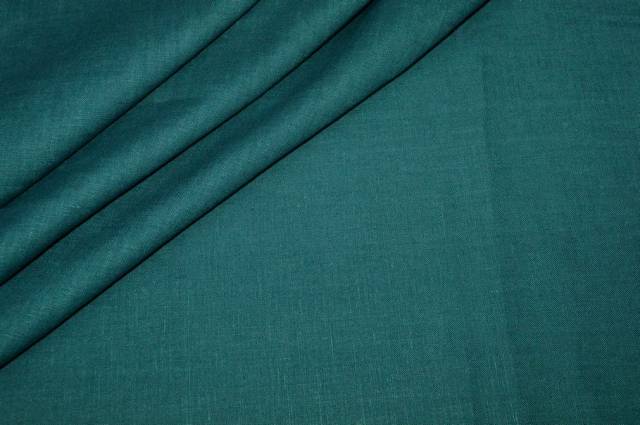 Vendita on line tessuto puro lino colore petrolio - tessuti abbigliamento lino