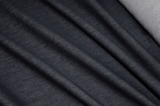 Vendita on line tessuto jeans puro cotone non trattato blu scuro - prodotti