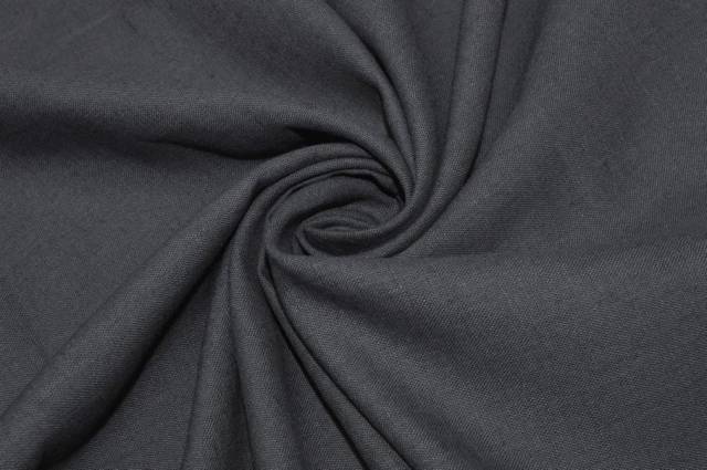 Vendita on line tessuto puro lino grigio - tessuti abbigliamento lino