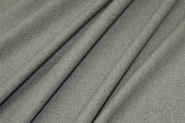 Vendita on line tessuto puro cotone felpato grigio - occasioni e scampoli