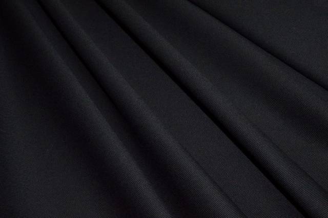 Vendita on line tessuto gabardine cotone stretch robusto nero - cotoni uniti vari 