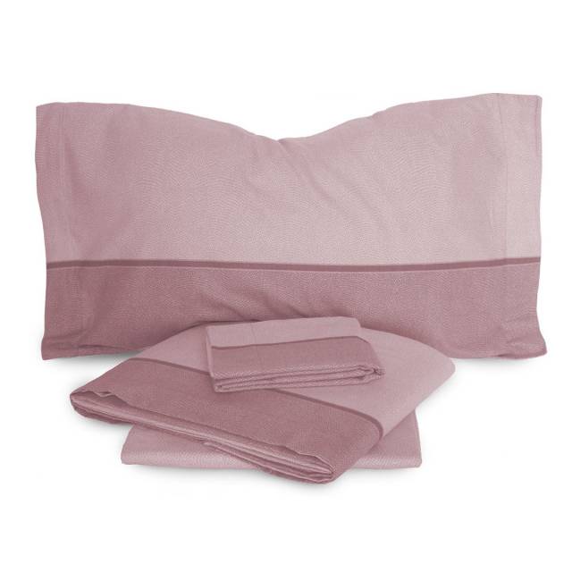 Vendita on line completo lenzuolo singolo flanella biancaluna modello dern var.rosa 3600 - biancheria per la casa biancaluna