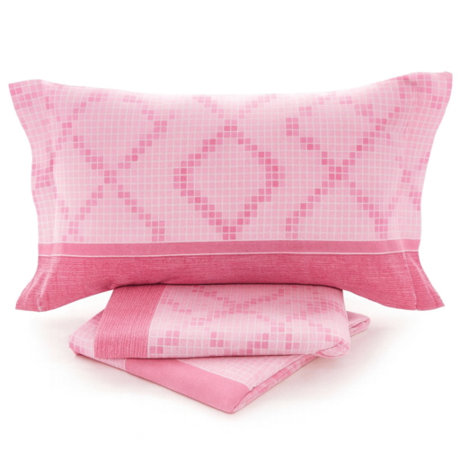 Vendita on line completo lenzuola flanella matrimoniale biancaluna mod. opera var. mida rosa 180 - biancheria per la casa biancaluna