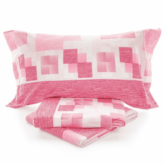 Vendita on line completo lenzuola flanella matrimoniale biancaluna modello ludo var. rosa 2500 - biancheria per la casa biancaluna