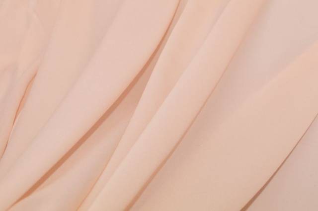 Vendita on line tessuto pura seta georgette rosa salmone - tessuti abbigliamento georgette / chiffon / dèvorè