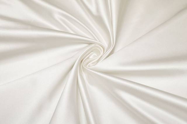 Vendita on line tessuto duchesse pura seta bianco - tessuti abbigliamento