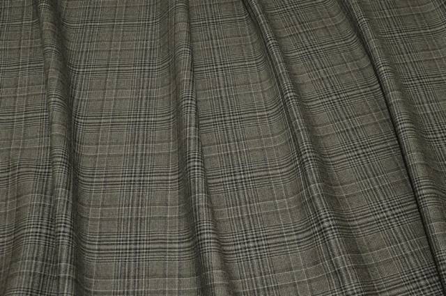 Vendita on line tessuto lana pettinata stretch principe di galles - tessuti abbigliamento lana