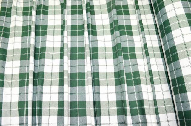 Vendita on line tessuto arredo scacco verde - tessuti arredo casa country scacchi-righe-uniti